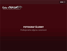 Tablet Screenshot of foto-chrom.pl